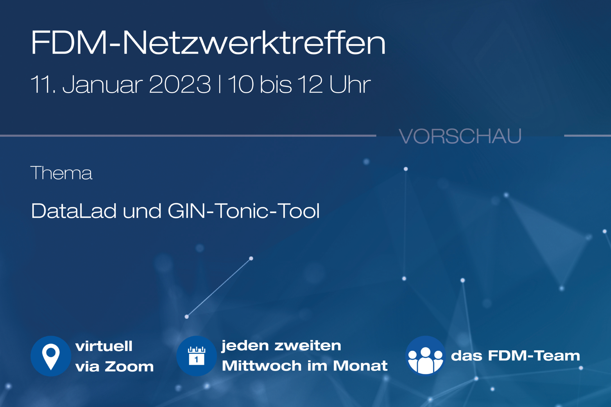 Das N Chste Offene Fdm Netzwerktreffen Am Januar