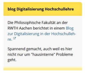 DiKuLe: Informationsplattform der Uni Bamberg rund um digitale Lehre
