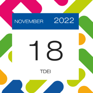 Abbildung eines Kalenderblattes 18. November 2022