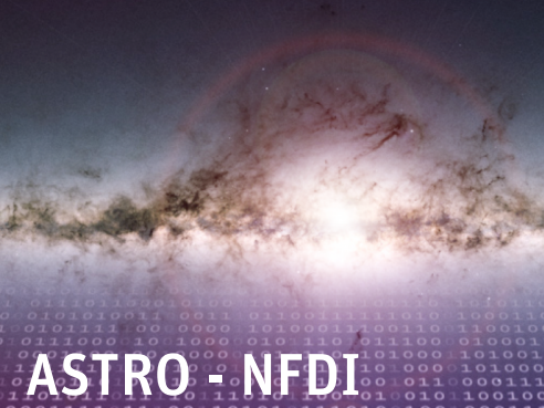 Screenshot der Webseite der Astro-NFDI