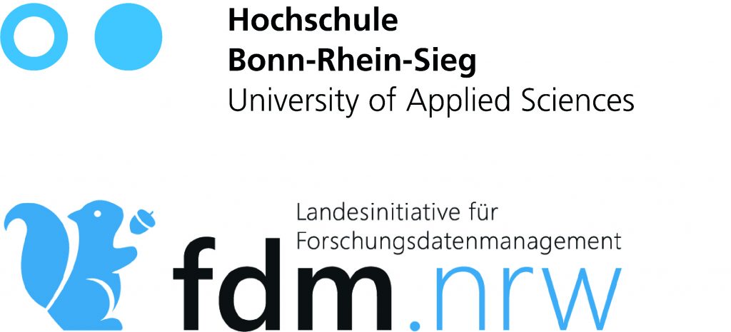 Logos der Einrichtungen H-BRS und fdm_nrw