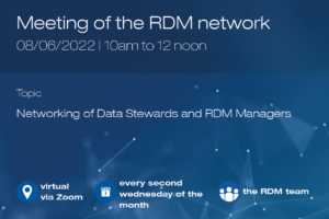 Info and data on the Open Meeting of the RDM Network on June 8, 2022