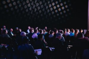 People sitting together in a conference