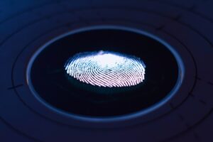 Abbildung eines digitalen Fingerabdrucks