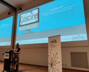 Coscine lecture at the CorDI with Katja Jansen