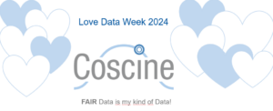 symbolic image of Love Data Week 2024 with Coscine