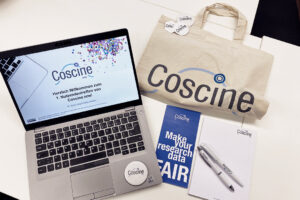 Laptop & Merchandise articles of Coscine
