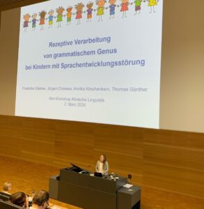 Vortrag von Frederike Steinke beim dbs-Workshop Klinische Linguistik
