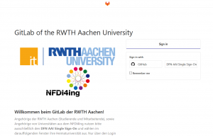 GitLab at the RWTH? No problem. With two instances and in compliance with the license terms, you can create versioned software projects. (https://git.rwth-aachen.de)