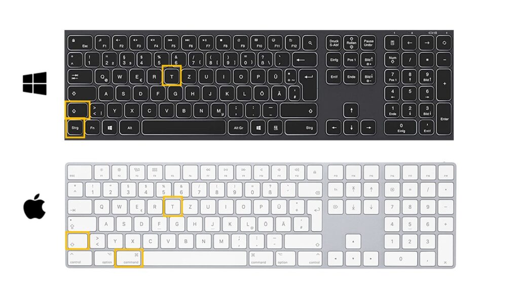 black & white keyboard
