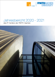 Cover sheet of the Annual Report 2020 2021