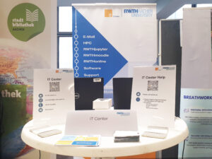 Booth of the IT Center
