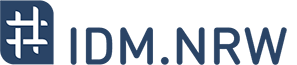 Logo of IDM.nrw