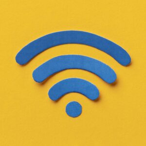 Top view of the Wifi icon