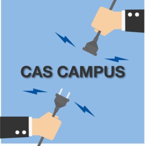 CAS CAMPUS Writing plug is getting pulled