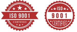 ISO 9001 certification label