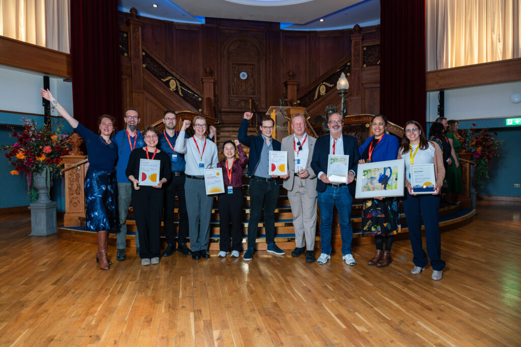Preisverleihung am EUNIS2025-Jahreskongress mit den Gewinnern abgebildet