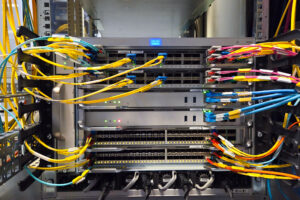 Bild von Netzwerk Kabeln