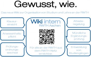 Neue Inhalte im Wiki der RWTH Aachen