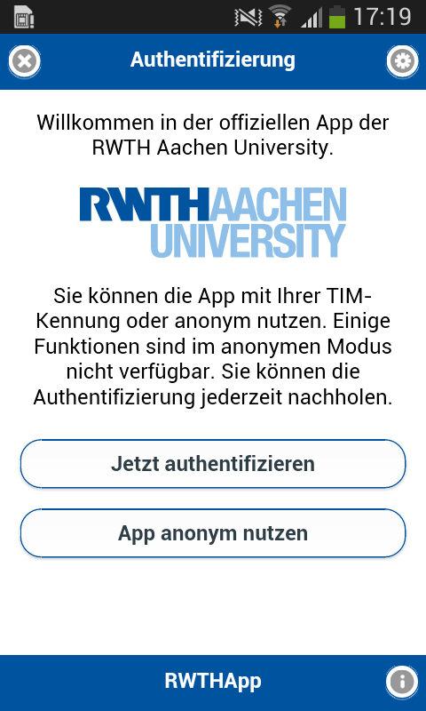 Die RWTHApp ist auf dem Weg in die App Stores