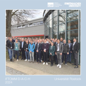 IFToMM D-A-CH in Rostock