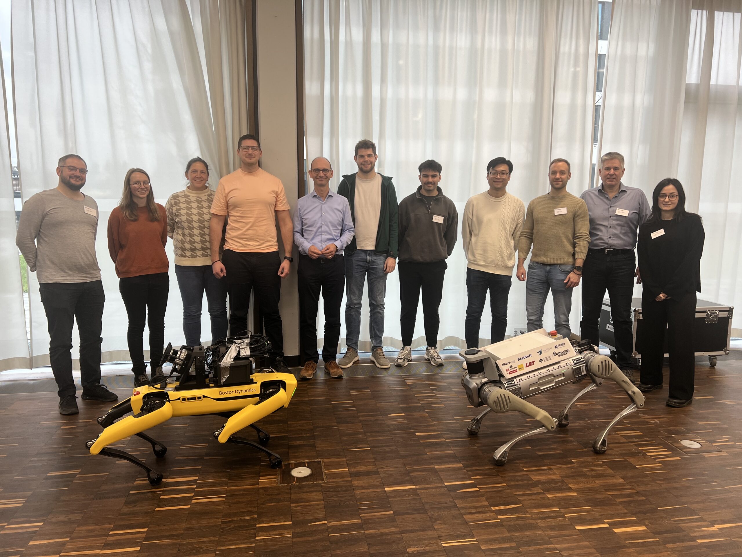 Gruppenbild des RoboTUNN-Konsortiums 