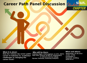 Career Path Panel Discussion 3